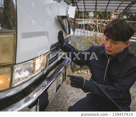 卡車 檢查 打勾 139457419