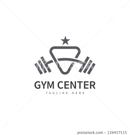 gym fitness icon design logo template gym fitness icon design logo template 139457515