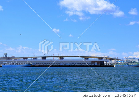 八戶市:沿海工業區和八太郎橋 | 藍天下,白雪皚皚的八甲田山脈和櫛峰山峰盡收眼底。 八戶市:沿海工業區和八太郎橋 | 藍天下,白雪皚皚的八甲田山脈和櫛峰山峰盡收眼底。 139457557