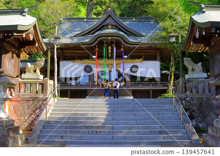 春意盎然的西山神社(大分市正殿) 春意盎然的西山神社(大分市正殿) 139457641