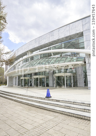 Exterior view of Sapporo Concert Hall Kitara Exterior view of Sapporo Concert Hall Kitara 139457643