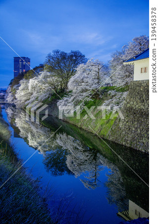 Cherry tree light up Cherry tree light up 139458378