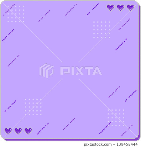 Y2K Retro Dot Frame, Cute, Pop, Purple Y2K Retro Dot Frame, Cute, Pop, Purple 139458444