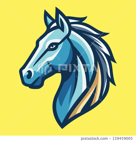 Horse Face Illustration Character Vector Logo Template Horse Face Illustration Character Vector Logo Template 139459005