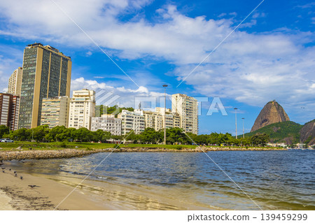 Sugarloaf mountain Pao de Acucar panorama Rio de Janeiro Brazil. Sugarloaf mountain Pao de Acucar panorama Rio de Janeiro Brazil. 139459299