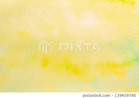 Abstract texture 01, created by blending yellow and green watercolor paints. Abstract texture 01, created by blending yellow and green watercolor paints. 139459798