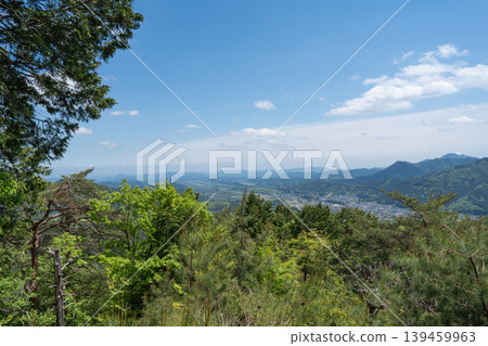 View from the summit of Mt. Toyama (Nikko) View from the summit of Mt. Toyama (Nikko) 139459963