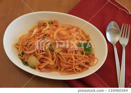 Napolitan spaghetti Napolitan spaghetti 139460364