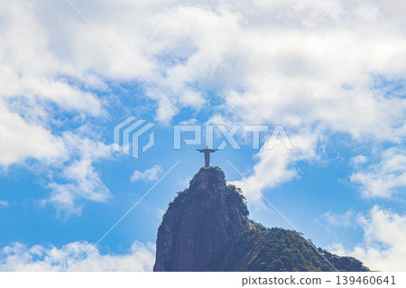 Cristo Redentor on the Corcovado mountain Rio de Janeiro Brazil. Cristo Redentor on the Corcovado mountain Rio de Janeiro Brazil. 139460641