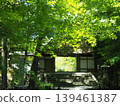 Hōnen-in Temple in Kyoto, amidst the fresh greenery of spring. 139461387