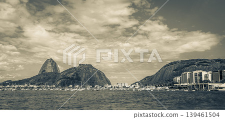 Sugarloaf mountain Pao de Acucar panorama Rio de Janeiro Brazil. Sugarloaf mountain Pao de Acucar panorama Rio de Janeiro Brazil. 139461504