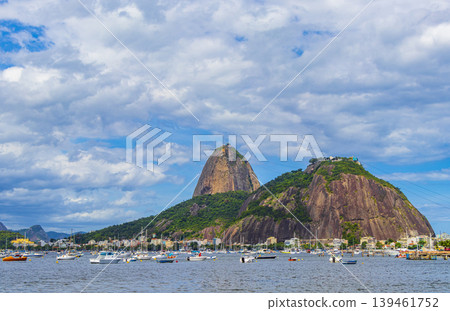 Sugarloaf mountain panorama Rio de Janeiro Brazil. Sugarloaf mountain panorama Rio de Janeiro Brazil. 139461752