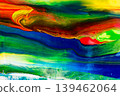 background, artistic texture, paint strokes for paper design, textile 139462064