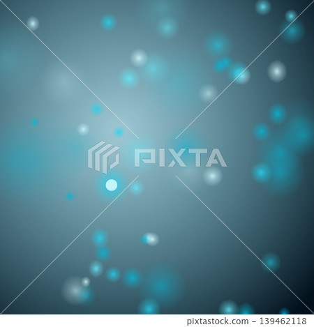 Abstract background vector material in darkness with light blue bokeh particles floating around. Abstract background vector material in darkness with light blue bokeh particles floating around. 139462118