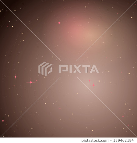 Sunset-colored stardust galaxy vector background - Sunset pink-orange nebula Sunset-colored stardust galaxy vector background - Sunset pink-orange nebula 139462194