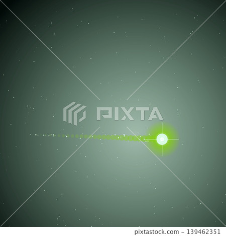 Abstract background SVG vector image of a comet and meteor streaking across a deep green forest. Abstract background SVG vector image of a comet and meteor streaking across a deep green forest. 139462351