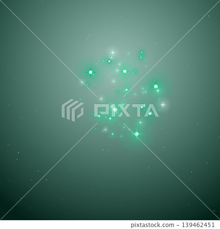 翡翠綠寶石閃亮背景星形閃光向量素材 翡翠綠寶石閃亮背景星形閃光向量素材 139462451