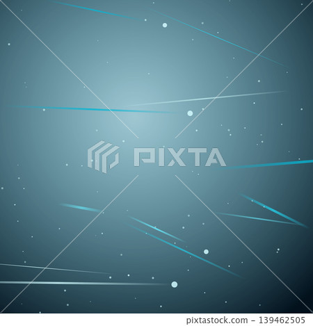 Cyan light streamline vector background material (flowing trails, faded at both ends) Cyan light streamline vector background material (flowing trails, faded at both ends) 139462505