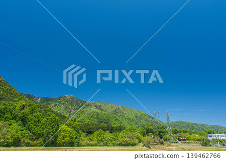 Landscape of the Hira Mountain Range in the western part of Lake Biwa, Otsu City, Shiga Prefecture Landscape of the Hira Mountain Range in the western part of Lake Biwa, Otsu City, Shiga Prefecture 139462766