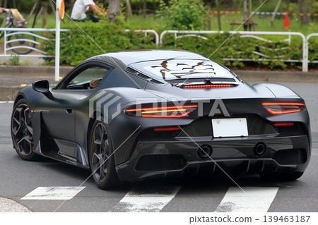 Italian-made super sports car image Italian-made super sports car image 139463187