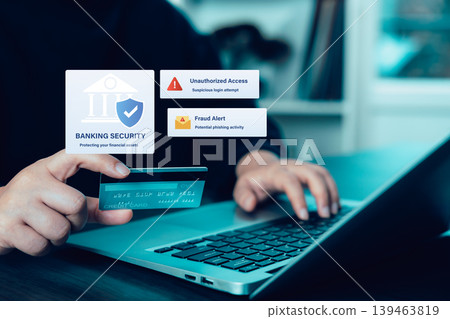 Online Banking Security and Fraud Alert Protection Online Banking Security and Fraud Alert Protection 139463819