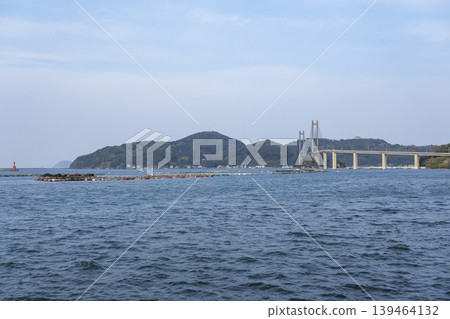 Yobuko Bridge, connecting the Kyushu mainland and Kabeshima Island Yobuko Bridge, connecting the Kyushu mainland and Kabeshima Island 139464132