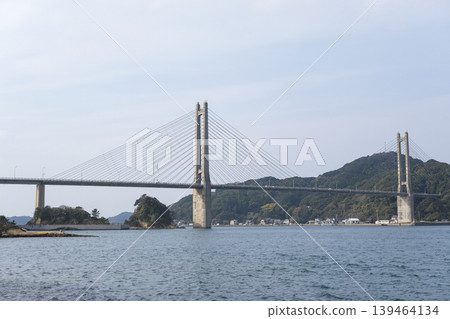 連接九州本島和壁島的遊吹橋 連接九州本島和壁島的遊吹橋 139464134