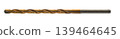 drill bit on a white isolated background 139464645