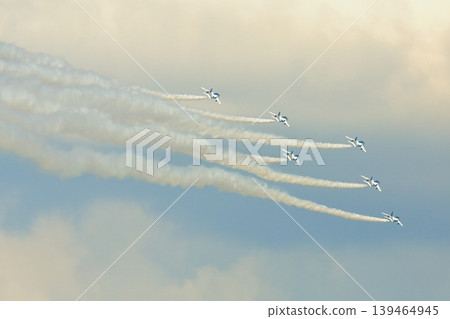 Blue sky and blue impulse 139464945