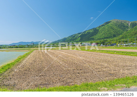 滋賀縣大津市湖西地區平的鄉村景觀 滋賀縣大津市湖西地區平的鄉村景觀 139465126
