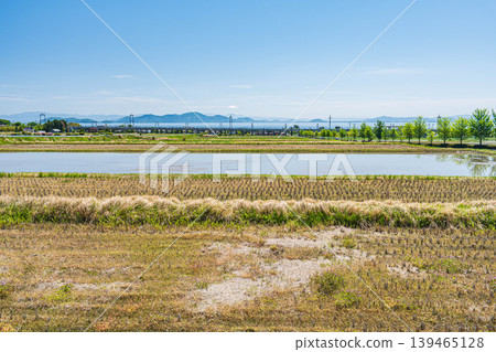 Rural landscape of Hira in the Kosei region, Otsu City, Shiga Prefecture Rural landscape of Hira in the Kosei region, Otsu City, Shiga Prefecture 139465128