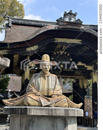 豐臣秀吉像/豐國神社(京都東山) 豐臣秀吉像/豐國神社(京都東山) 139465800