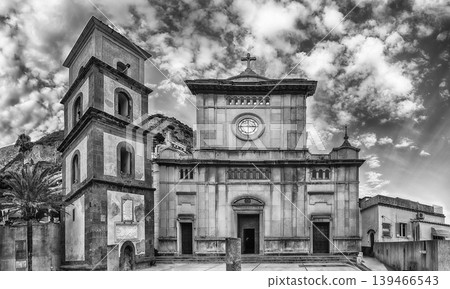 Church of Santa Maria Assunta, iconic landmark in Positano, Italy Church of Santa Maria Assunta, iconic landmark in Positano, Italy 139466543