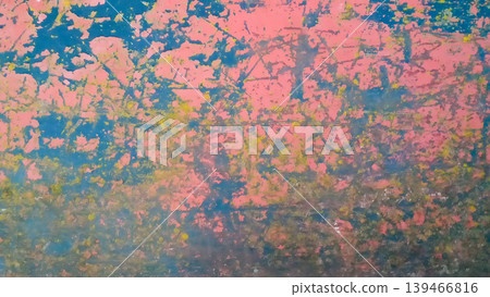 Oxidized metal sheet with intricate rust patterns and earthy tones. Suitable for artistic backgrounds, textures, and editorial design. Oxidized metal sheet with intricate rust patterns and earthy tones. Suitable for artistic backgrounds, textures, and editorial design. 139466816