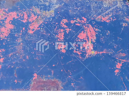 Oxidized metal sheet with intricate rust patterns and earthy tones. Suitable for artistic backgrounds, textures, and editorial design. 139466817