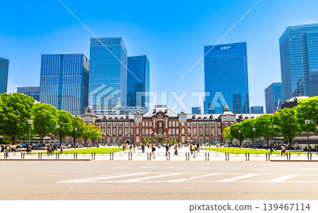 Tokyo Station during Golden Week Tokyo Station during Golden Week 139467114
