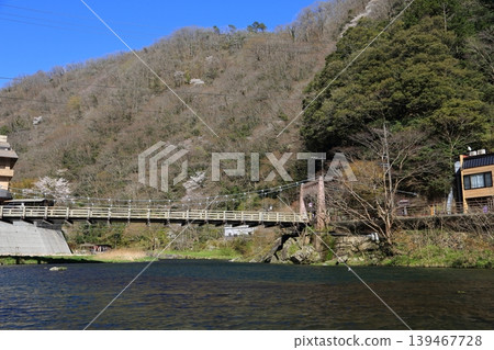 湯原溫泉的景色 湯原溫泉的景色 139467728