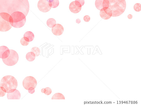 Watercolor-style cute polka dot background Watercolor-style cute polka dot background 139467886