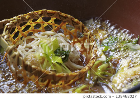 Nagano Prefecture's local dish: Nagawa Soba Nagano Prefecture's local dish: Nagawa Soba 139468027