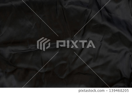Black silk textile surface Black silk textile surface 139468205