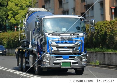 Image of agitator truck (concrete mixer truck) Image of agitator truck (concrete mixer truck) 139469057