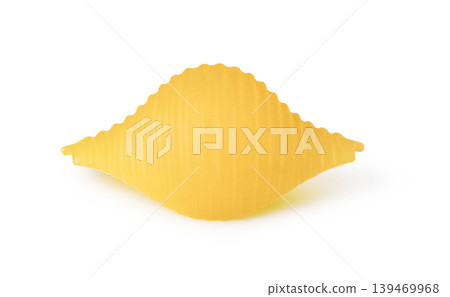 Dry conchiglie pasta shell on white background 139469968