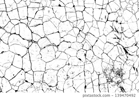 Cracked scaly surface - texture 139470492