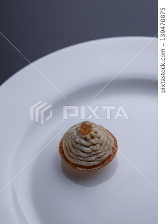Mont Blanc on a white plate 139470875