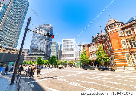 Tokyo Station during Golden Week 139471076