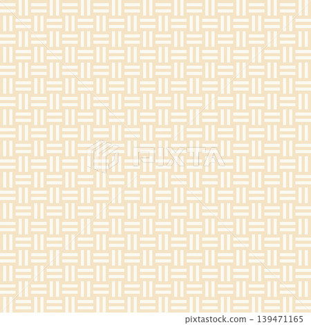 Seamless Woven Geometric Pattern in Neutral Beige Seamless Woven Geometric Pattern in Neutral Beige 139471165