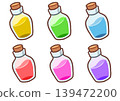 A collection of simple potion illustrations 139472200