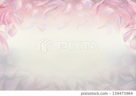 Soft watercolor peony petals forming a delicate frame with pastel gradient background. Romantic botanical template with copy space for wedding invitations, branding, greeting cards, elegant decor Soft watercolor peony petals forming a delicate frame with pastel gradient background. Romantic botanical template with copy space for wedding invitations, branding, greeting cards, elegant decor 139473964