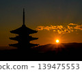 八坂五重塔與落日 139475553