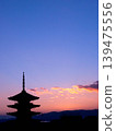 八坂五重塔與落日 139475556